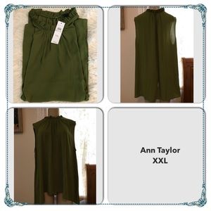 ANN TAYLOR SLEEVELESS TOP